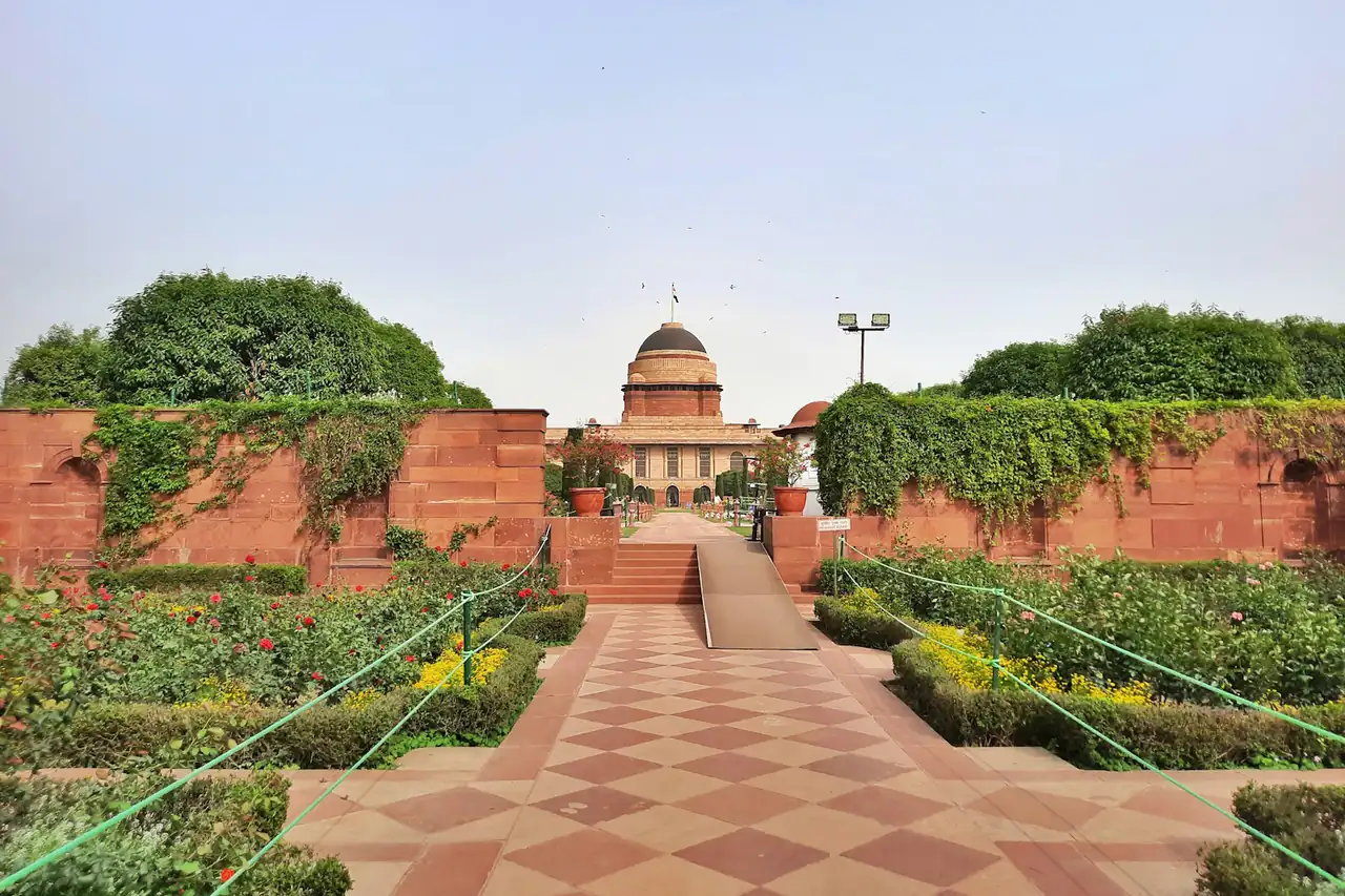 Government buildings on Raisina Hill, New Delhi