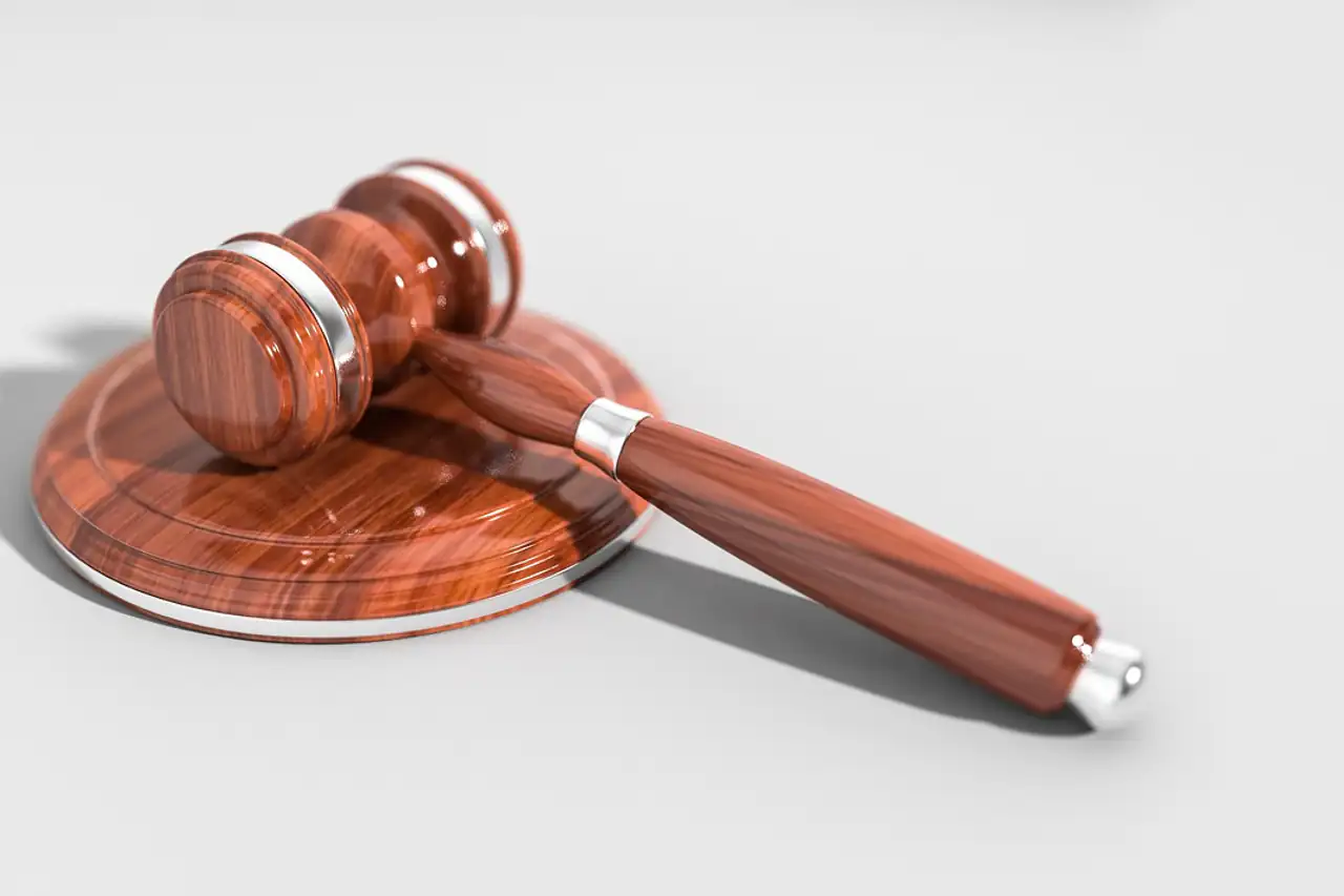 A judge's gavel