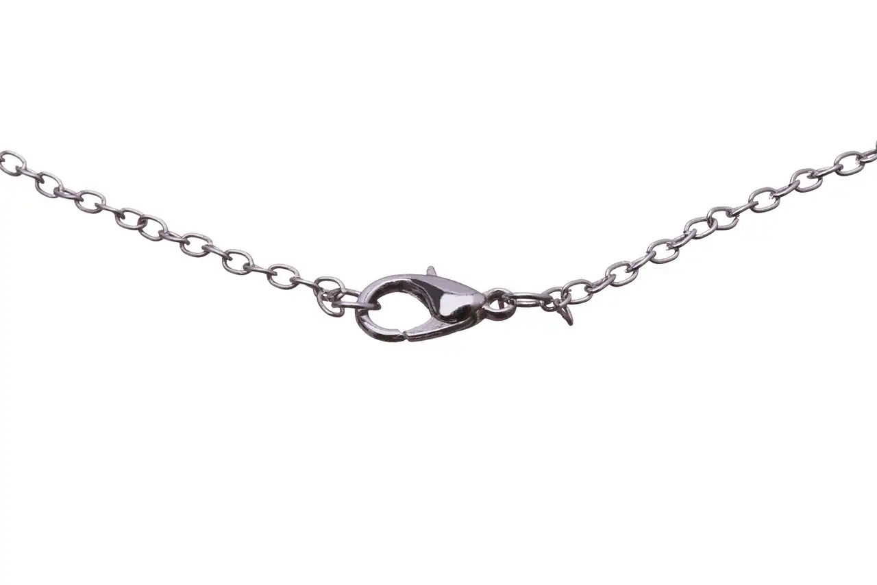 A fine chain with a lobster clasp